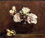 Henri Fantin-Latour Roses de Nice painting